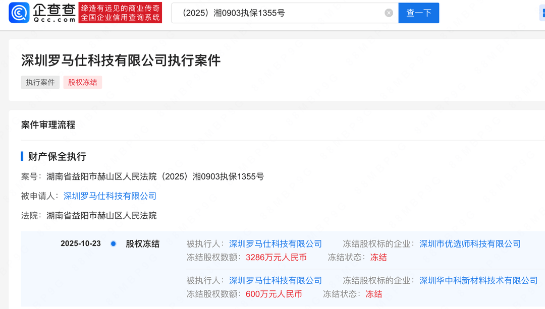 罗马仕所持3886万股权被冻结<strong></p>
<p>广电运通股票</strong>,此前被曝停工停产6个月